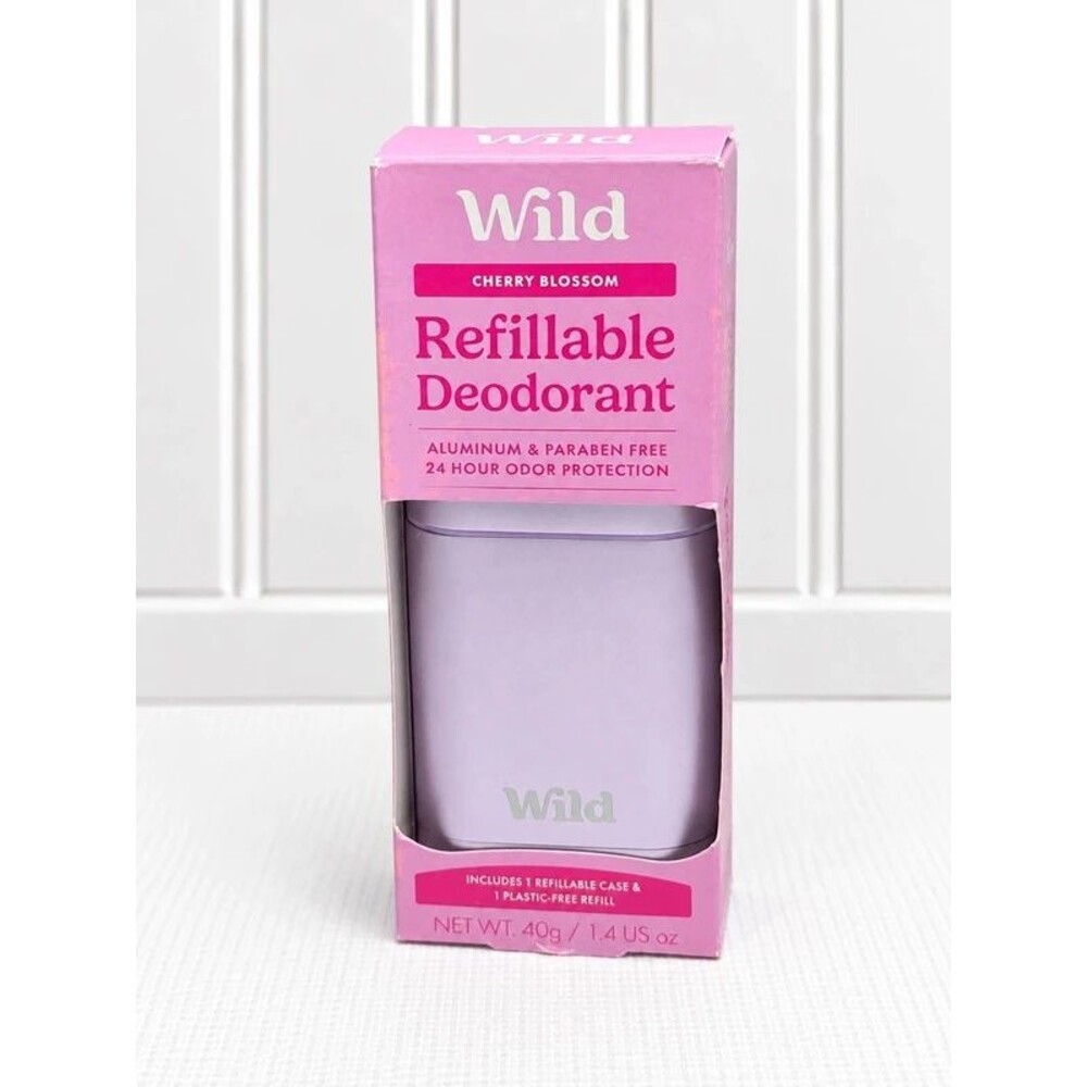 Wild Cherry Blossom Refillable Deodorant – 1.4 oz